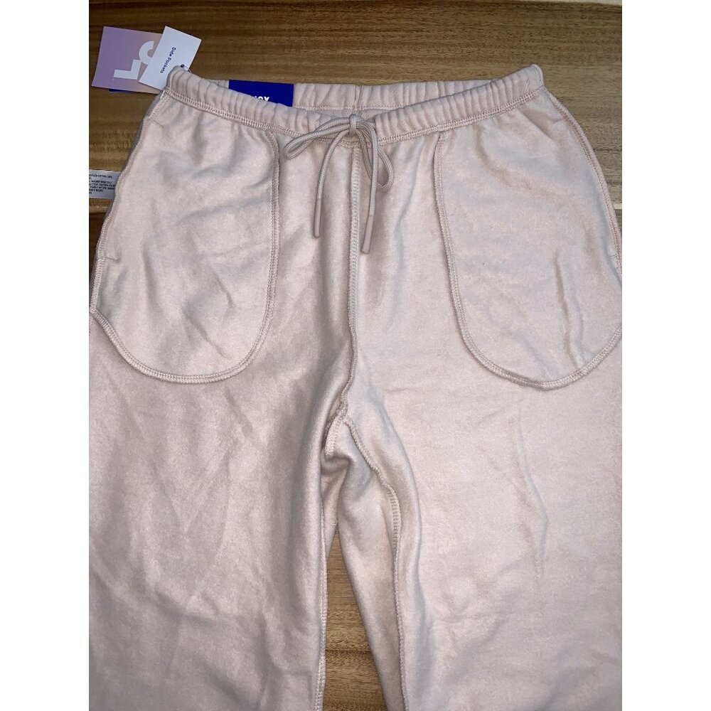 JoyLab Womens Mid-Rise Jogger Pants With Pockets Beige Color Size XS - Picture 7 of 13